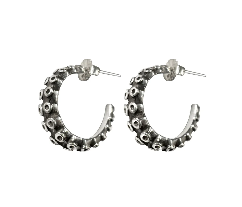 Tentacle Hoop Earrings: Where Art, Edge, and Individuality Meet